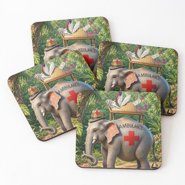 Item preview, Jungle Ambulance designed and sold by Jonsmartdesigns.