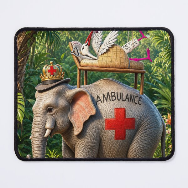 Item preview, Jungle Ambulance designed and sold by Jonsmartdesigns.