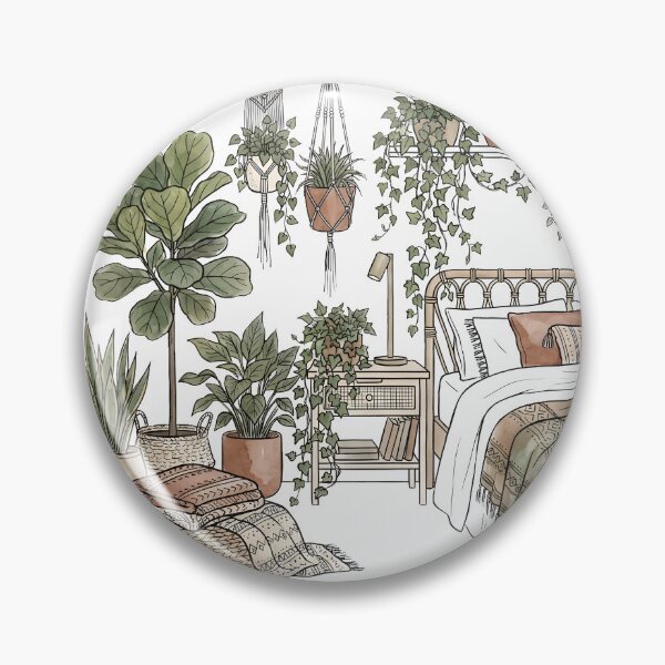 Item preview, Welcome To My Jungle Boho Room Aesthetic Indoor Houseplants designed and sold by WorldShop17.