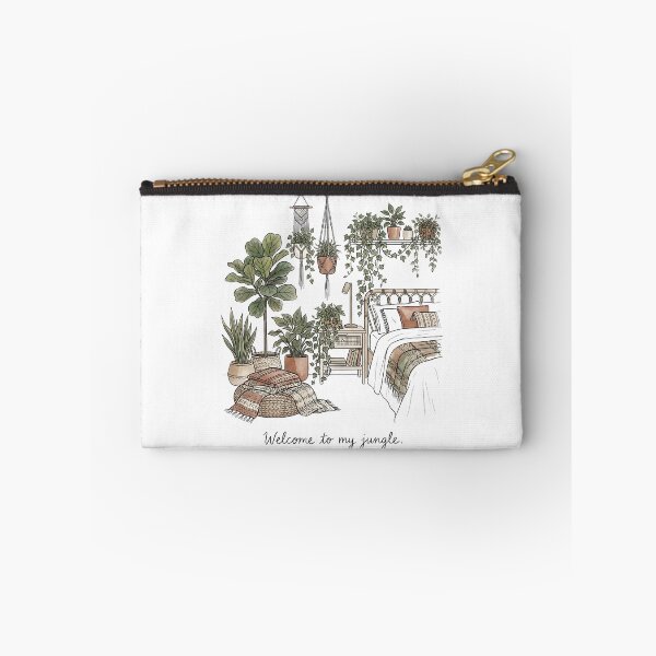Item preview, Welcome To My Jungle Boho Room Aesthetic Indoor Houseplants designed and sold by WorldShop17.