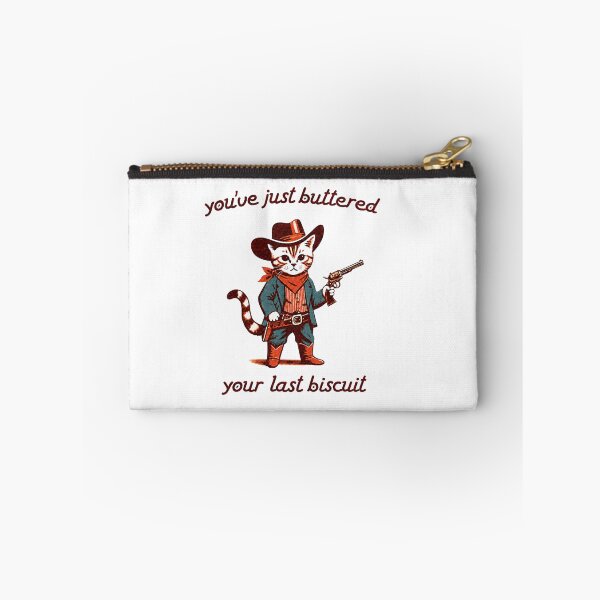Item preview, You’ve Just Buttered Your Last Biscuit – Funny Cowboy Cat designed and sold by IronLazarus.
