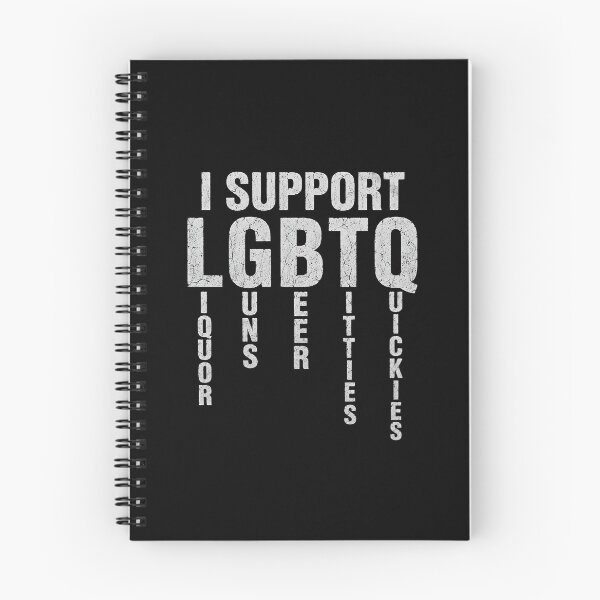 Item preview, I Support LGBTQ Liquor Guns Beer Titties Quickies  designed and sold by a-turner-paint.