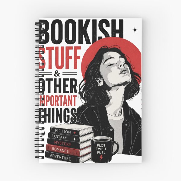 Item preview, Bookish Stuff & Other Important Things designed and sold by Noirvasca.