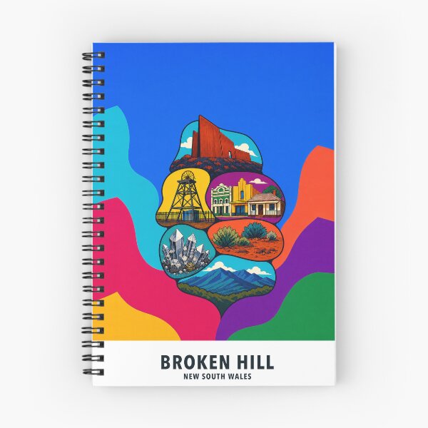 Item preview, Broken Hill Line of Lode Mining Heritage designed and sold by Print My Town.