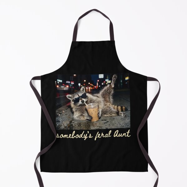 Item preview, omebody's Feral Aunt Raccoon Coffee Sarcastic Animal Humor  designed and sold by JosueGon.
