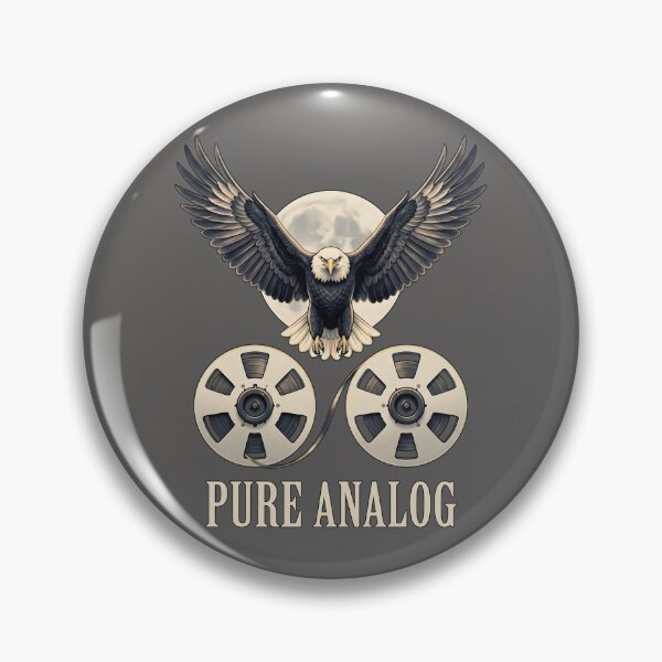 Item preview, Pure Analog - Vintage Audiophile Sound Engineer Aesthetic designed and sold by SplashTastic.