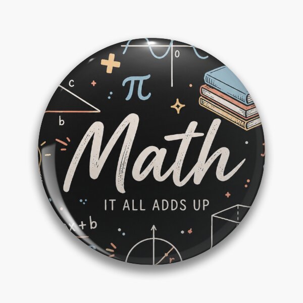 Item preview, mathematics-themed typography design designed and sold by Dewdropsshopee.