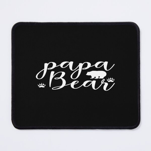 Item preview, Papa Bear with Cute Paw Prints Outdoor Dad Graphic Tee designed and sold by phassystore.