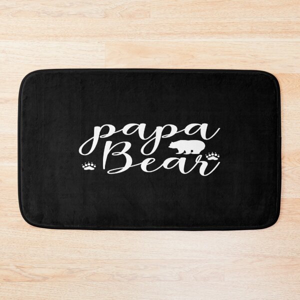 Item preview, Papa Bear with Cute Paw Prints Outdoor Dad Graphic Tee designed and sold by phassystore.