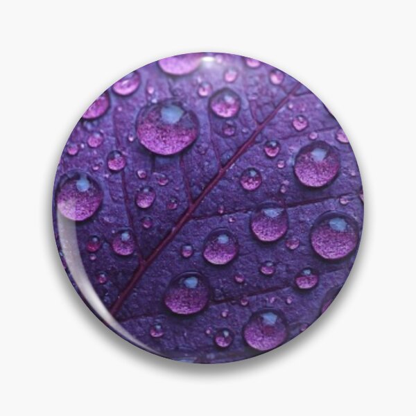 Item preview, Autumn Radiance – Purple Leaf with Drops of Light designed and sold by Catfcreations.