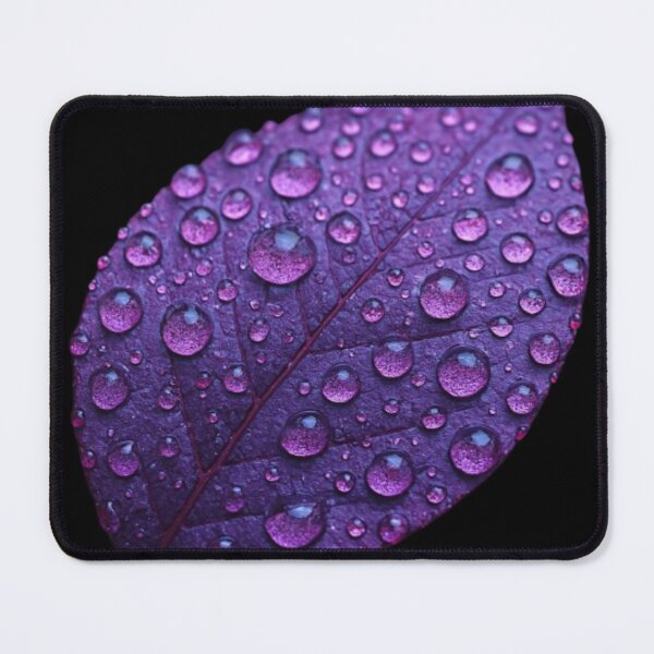 Item preview, Autumn Radiance – Purple Leaf with Drops of Light designed and sold by Catfcreations.