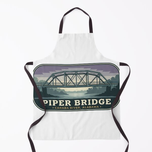 Item preview, Piper Bridge Cahaba River Alabama Vintage Badge Sticker designed and sold by DetourDgn.