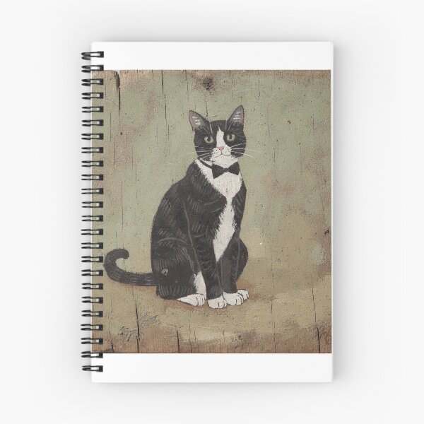 Item preview, Runs This Entire Household (Prim Tuxedo Cat) designed and sold by PictorialWhimsy.