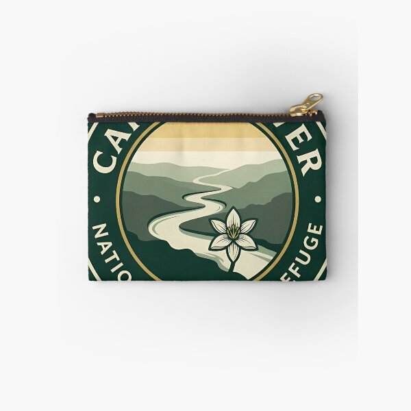 Item preview, Cahaba River National Wildlife Refuge Map Badge Sticker designed and sold by DetourDgn.