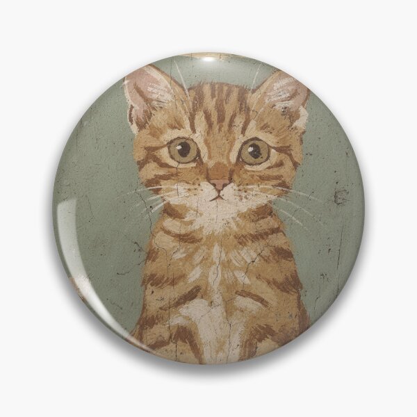 Item preview, Did Not Break The Vase (Innocent Ginger Kitten) designed and sold by PictorialWhimsy.