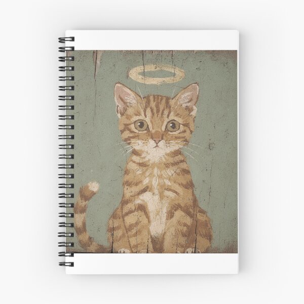 Item preview, Did Not Break The Vase (Innocent Ginger Kitten) designed and sold by PictorialWhimsy.