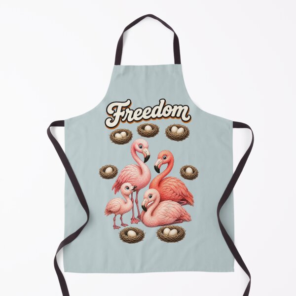 Item preview, Freedom – Cute Flamingo & 7 Egg Flowers Cottagecore Design designed and sold by Cartoon art with a purpose ❤️ Supporting Althea’s friends .