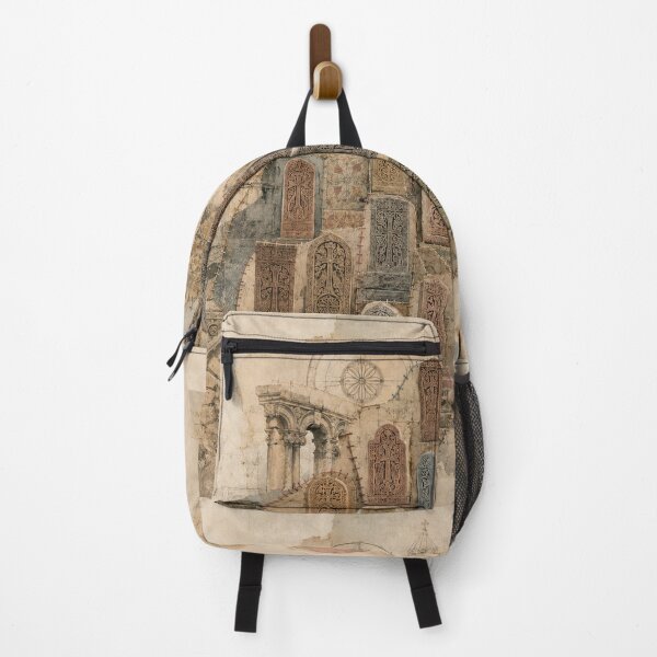 Item preview, Zvartnots and Etchmiadzin Khachkar Collage designed and sold by Qenlo.