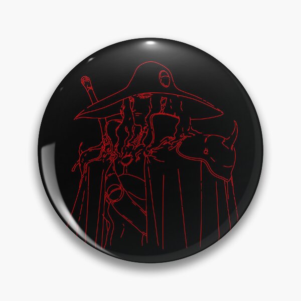 Item preview, Vampire Hunter D - line drawing - red print designed and sold by R-A Designs.