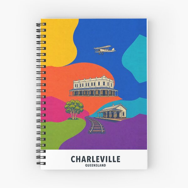 Item preview, Charleville Hotel Corones Railway and Aviation designed and sold by Print My Town.
