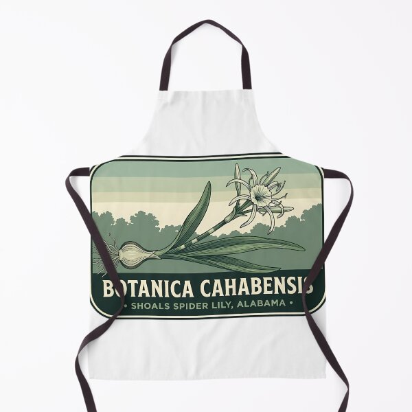 Item preview, Cahaba Lily Botanica Cross-Section Vintage Badge Sticker designed and sold by DetourDgn.