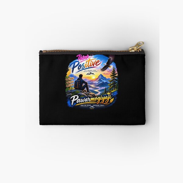 Item preview, Think Positive Mountain Adventure Landscape Art by Pawarmogiyaji designed and sold by Pawar1999.