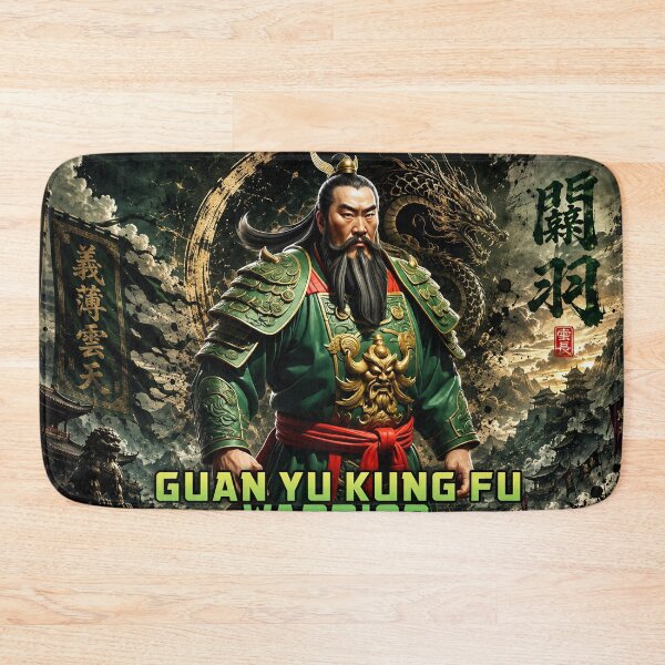 Item preview, Guan Yu Kung Fu Warrior Chinese God of War designed and sold by Fei Long Design Hub.