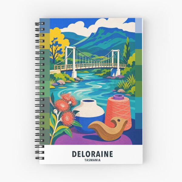 Item preview, Deloraine Meander River Bridge and Makers designed and sold by Print My Town.