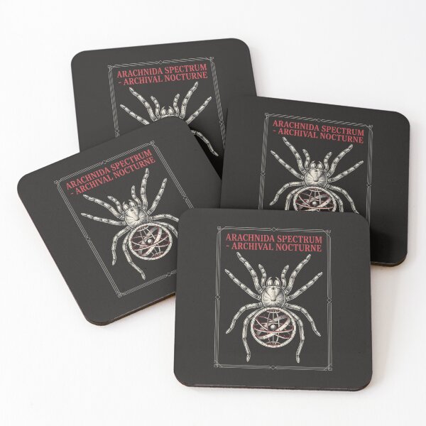 Item preview, Archival Nocturne - Dark Academia Entomology Art Spider Graphic designed and sold by SplashTastic.