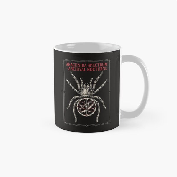 Item preview, Archival Nocturne - Dark Academia Entomology Art Spider Graphic designed and sold by SplashTastic.