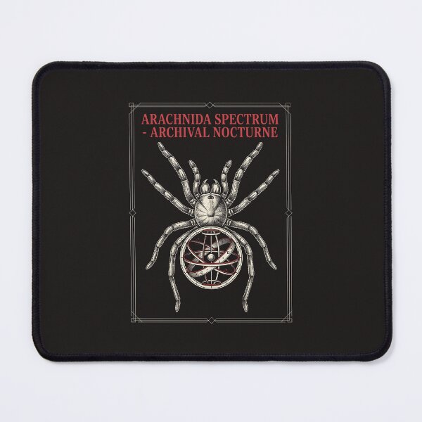 Item preview, Archival Nocturne - Dark Academia Entomology Art Spider Graphic designed and sold by SplashTastic.