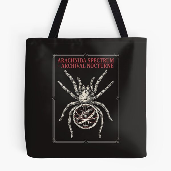 Item preview, Archival Nocturne - Dark Academia Entomology Art Spider Graphic designed and sold by SplashTastic.