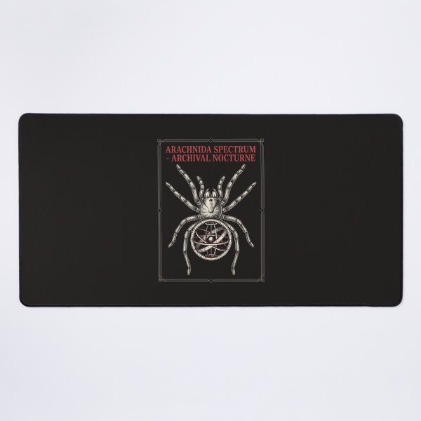 Item preview, Archival Nocturne - Dark Academia Entomology Art Spider Graphic designed and sold by SplashTastic.