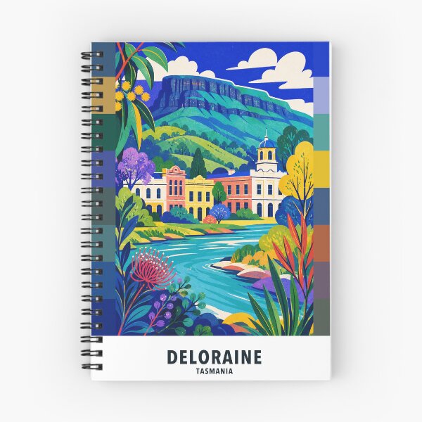 Item preview, Deloraine Great Western Tiers and River Town designed and sold by Print My Town.