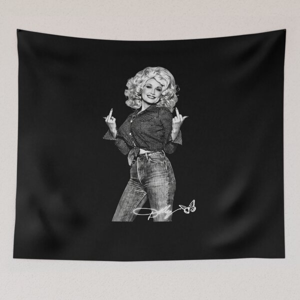 Item preview, Dolly Parton Memorial 1946 - 2026 Tribute, Dolly Parton, Dolly, Dolly Parton RIP, Dolly Parton Memorial, In Loving Memory Dolly Parton, Dolly Parton Memorial, Dolly Parton Middle Finger designed and sold by EllyDinico.