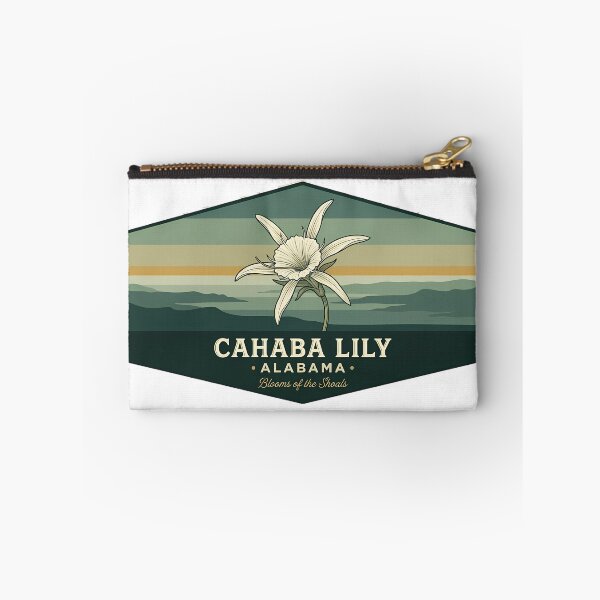 Item preview, Cahaba Lily Botanical Badge Sticker Alabama Wildflower designed and sold by DetourDgn.