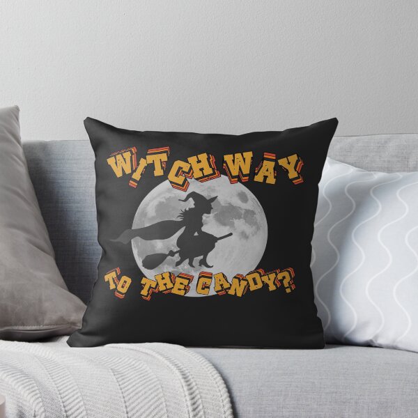 Item preview, Witch Way to the Candy? designed and sold by TeeHee Puns.