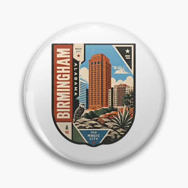 Item preview, Birmingham Alabama Magic City Local Resident Hometown Pride Traveler Souvenir designed and sold by Star3NowForMe.
