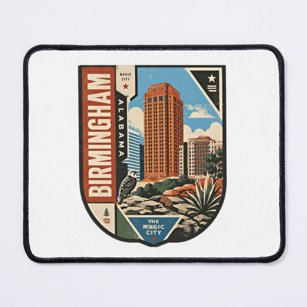 Item preview, Birmingham Alabama Magic City Local Resident Hometown Pride Traveler Souvenir designed and sold by Star3NowForMe.