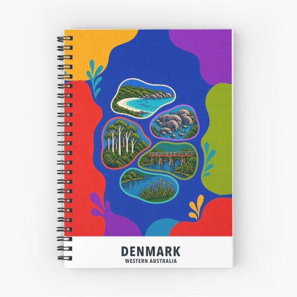 Item preview, Denmark Greens Pool Karri Forest and River designed and sold by Print My Town.
