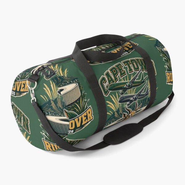 Item preview, Cape Town Rugby Flyover - Two Jets, Stadium and Springboks designed and sold by Nerd Army.