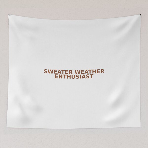 Item preview, Sweater Weather Enthusiast - Cozy Fall Autumn designed and sold by cozycrowstudio.