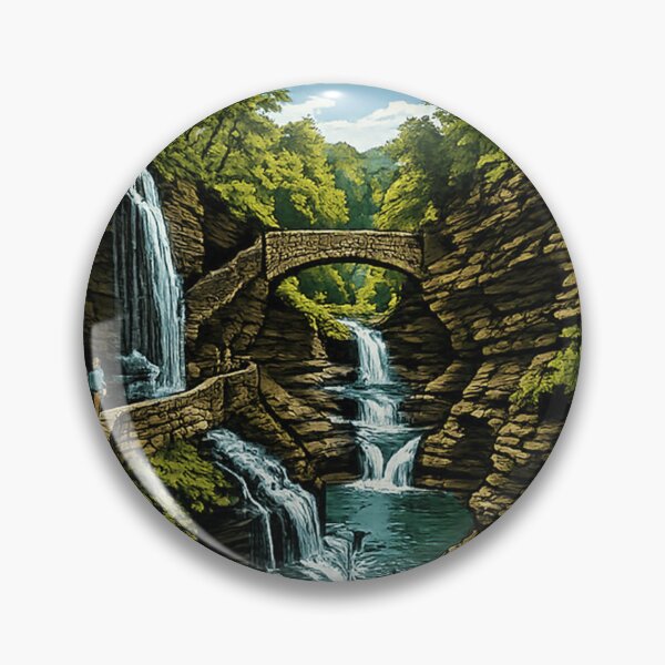Item preview, Watkins Glen State Park designed and sold by yunamaliskova.