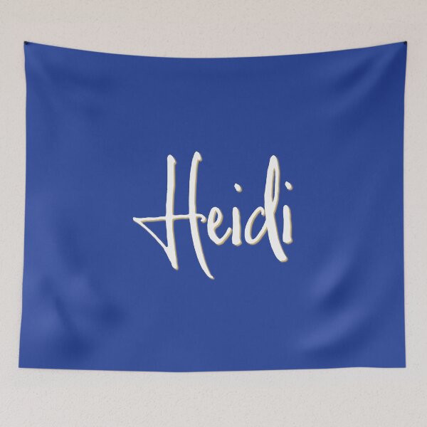 Item preview, HEIDI personalized type design designed and sold by CharlottePlaceArt.