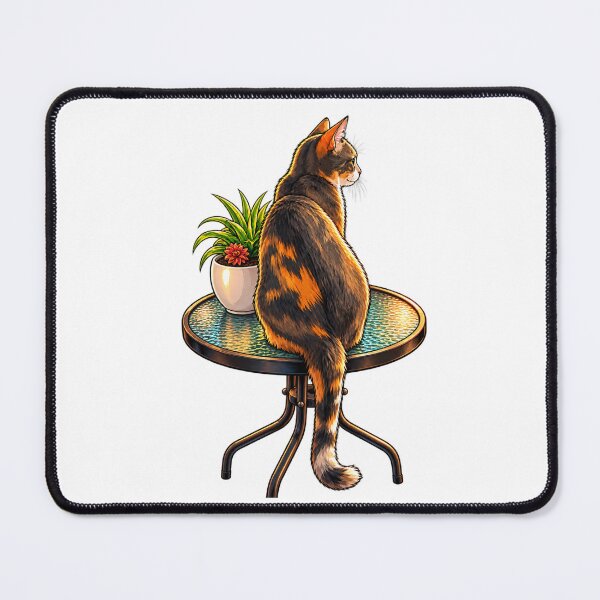 Item preview, Cat in the balcony designed and sold by TheSweetStack.