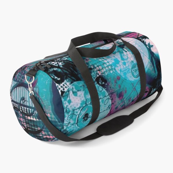 Item preview, Pink and Teal McBling Collage | Frutiger Metro Scene Kid & Party Girl Aesthetic designed and sold by BrontesWhimsyStore.