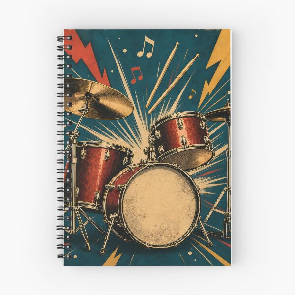 Item preview, Vintage Drummer Musician Humor Graphic designed and sold by Glitchart66.