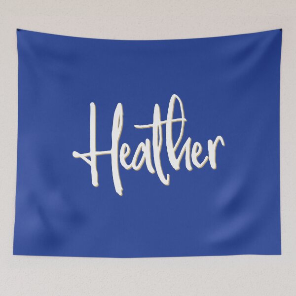 Item preview, HEATHER personalized type design designed and sold by CharlottePlaceArt.