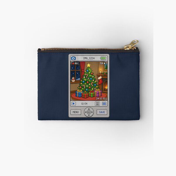Artikelvorschau, Y2K-Weihnachts-Digitalkamera-Pixelkunst entworfen und verkauft von Planthem.