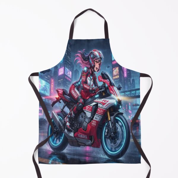 Item preview, Neo Tokyo Cyberpunk Motorcycle Ride designed and sold by JMAVILA ART.